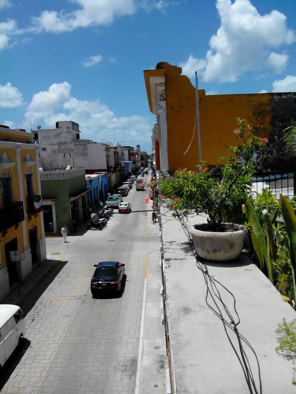 Hotel Y Hostal Casa Risueno Campeche Exterior photo